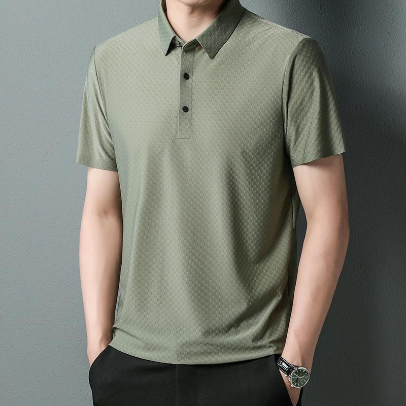 Men's Solid Color Fashion Polo Shirt