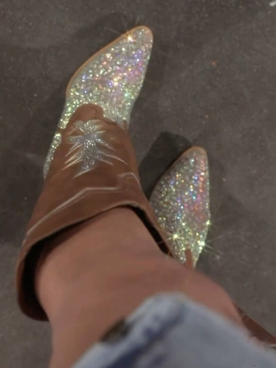 Sparkly Cowboy Boots