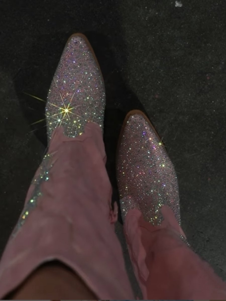 Sparkly Cowboy Boots