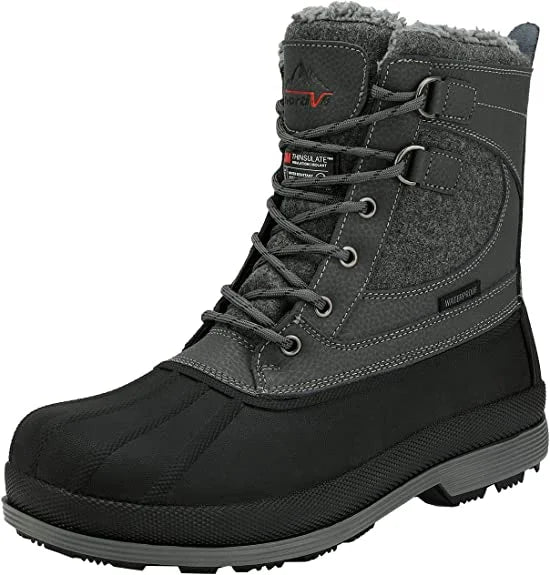 Men's Waterproof Winter Snow Boots