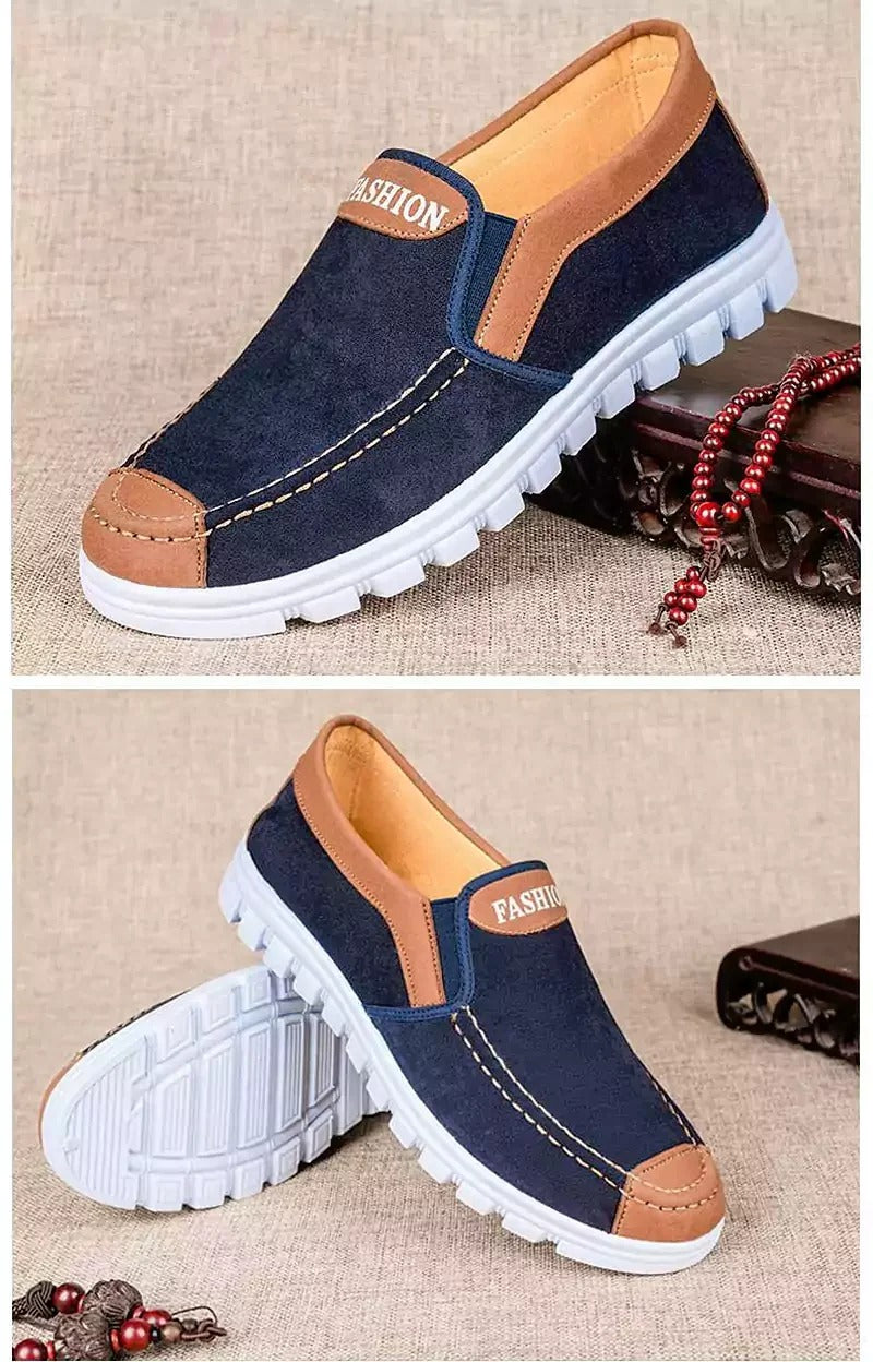 (⏰Last Day Promotion $6 OFF) Men's Canvas Breathable Loafers