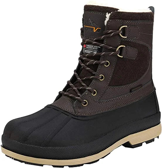 Men's Waterproof Winter Snow Boots