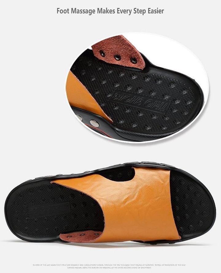 2023 Men's Leather Summer Sandals