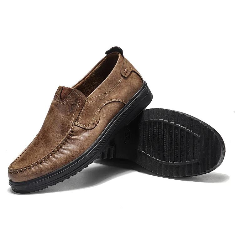 Men Casual Comfy Driving Hiking Slip On Loafer