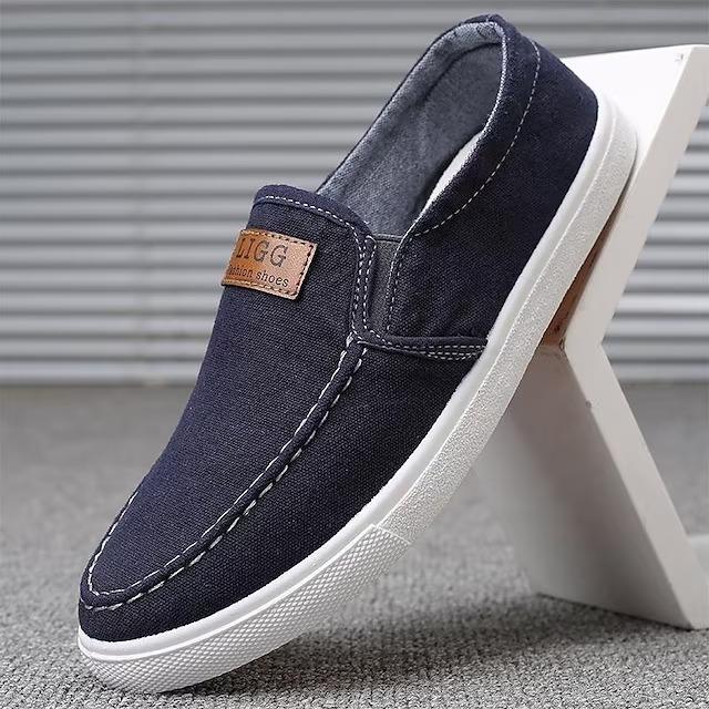 Men's Spring Canvas Breathable Loafers
