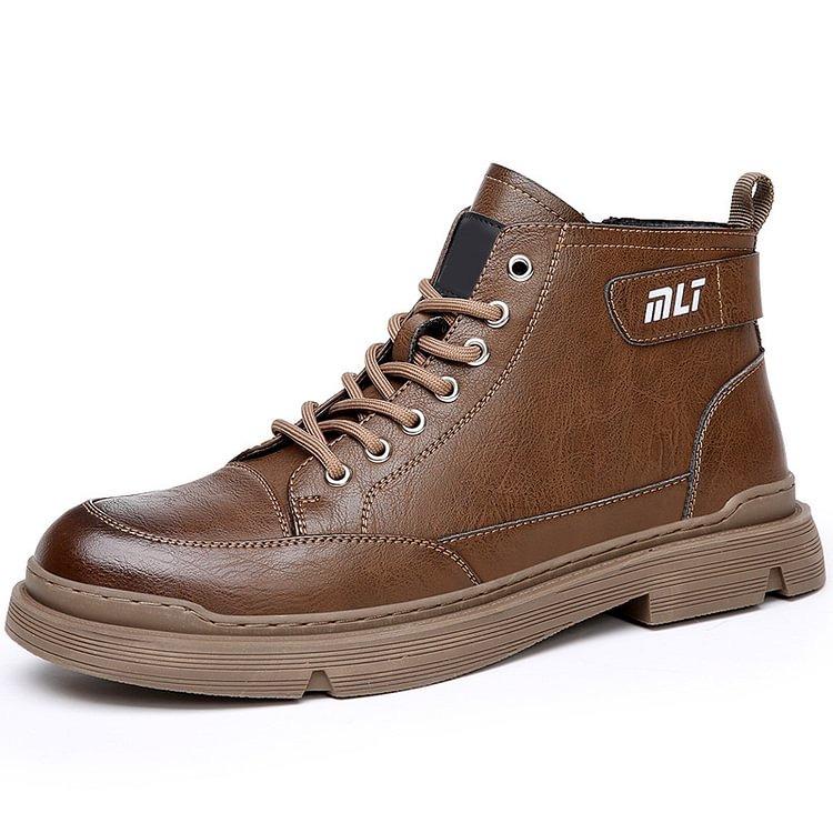 2023 Men's Fashion Leather Martin Boots