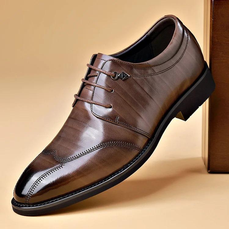 Men's all-match fashion casual leather shoes