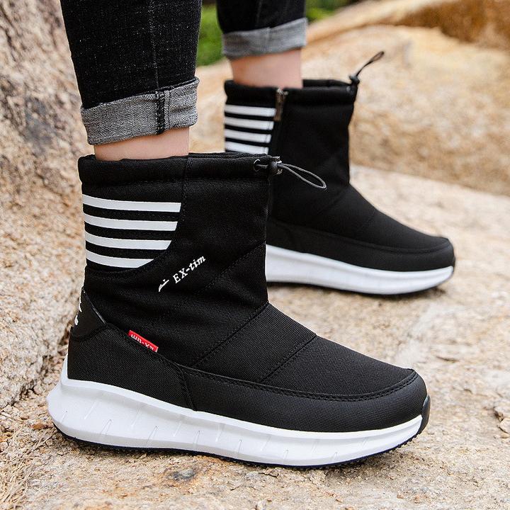 High top waterproof non-slip fleece shoes