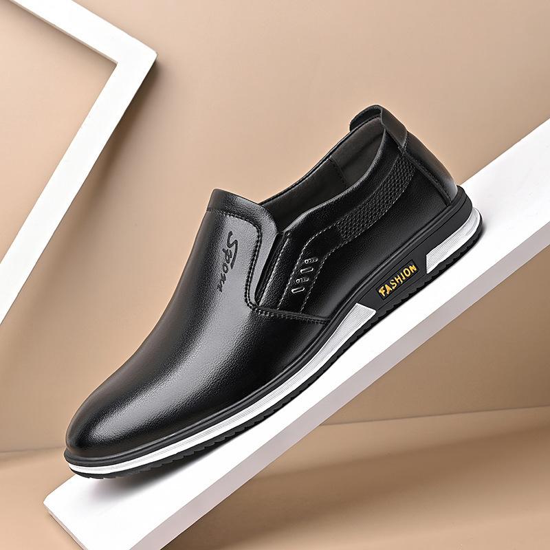 (⏰Last Day Promotion $6 OFF)2023 New Fashion Men's Mesh Leather Loafers