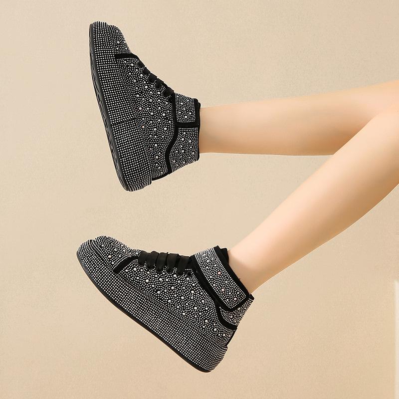 Rhinestone Soft Sole Sneakers