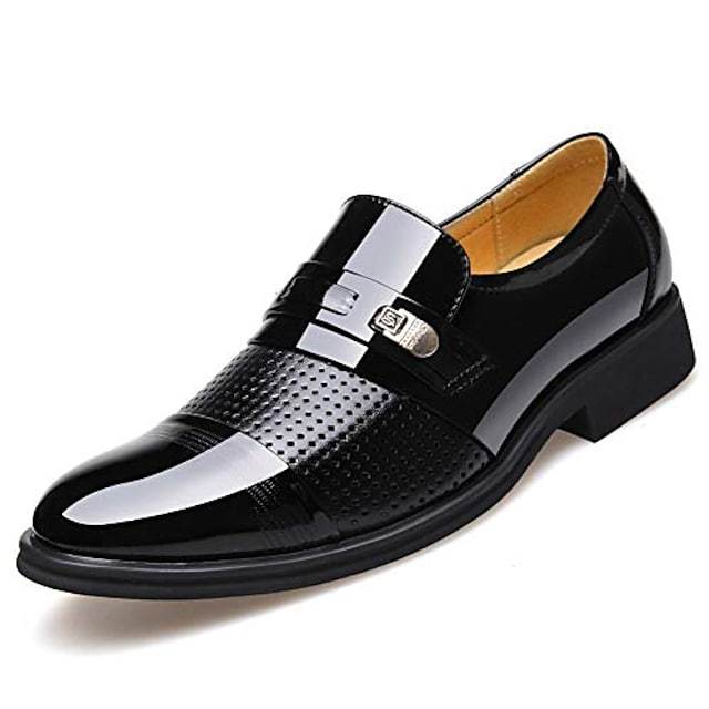 Men's Oxfords Dress Shoes Leather Loafers Vintage Classic British Wedding Daily Office
