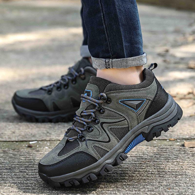 Men's Comfy Arch Support Waterproof Lightweight Hiking Orthopedic Shoes