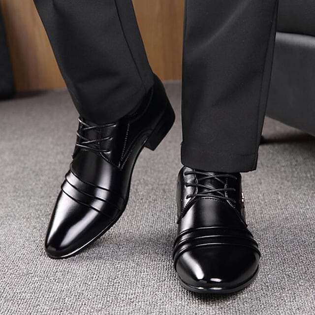 Men's Oxfords Dress Shoes Father Shoes Office & Career Walking Shoes