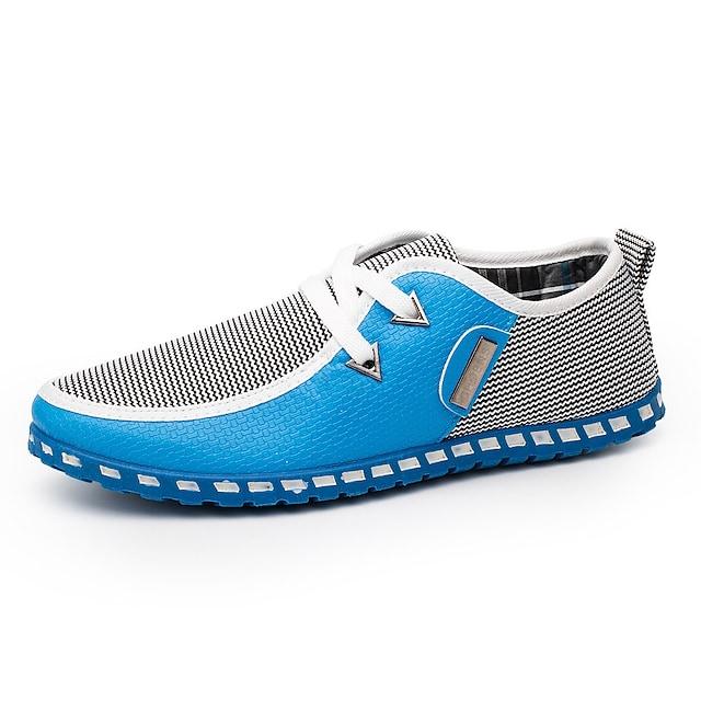 Men's  Color Block Driving Loafers