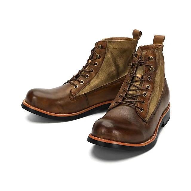 Men's Vintage Classic Outdoor Party Combat Boots