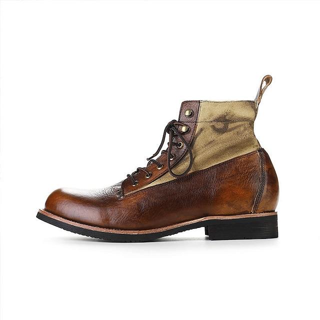 Men's Vintage Classic Outdoor Party Combat Boots