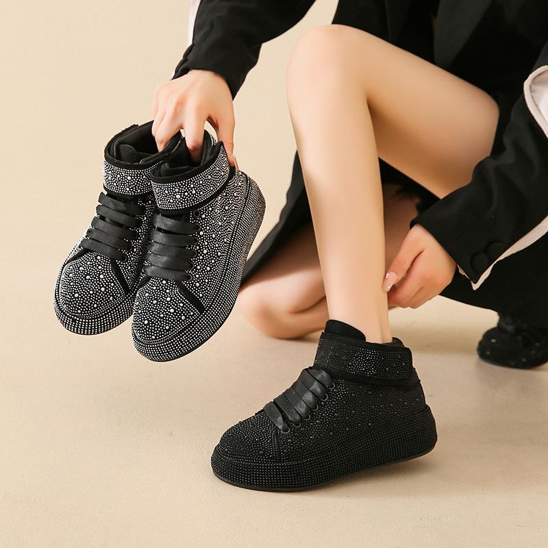 Rhinestone Soft Sole Sneakers