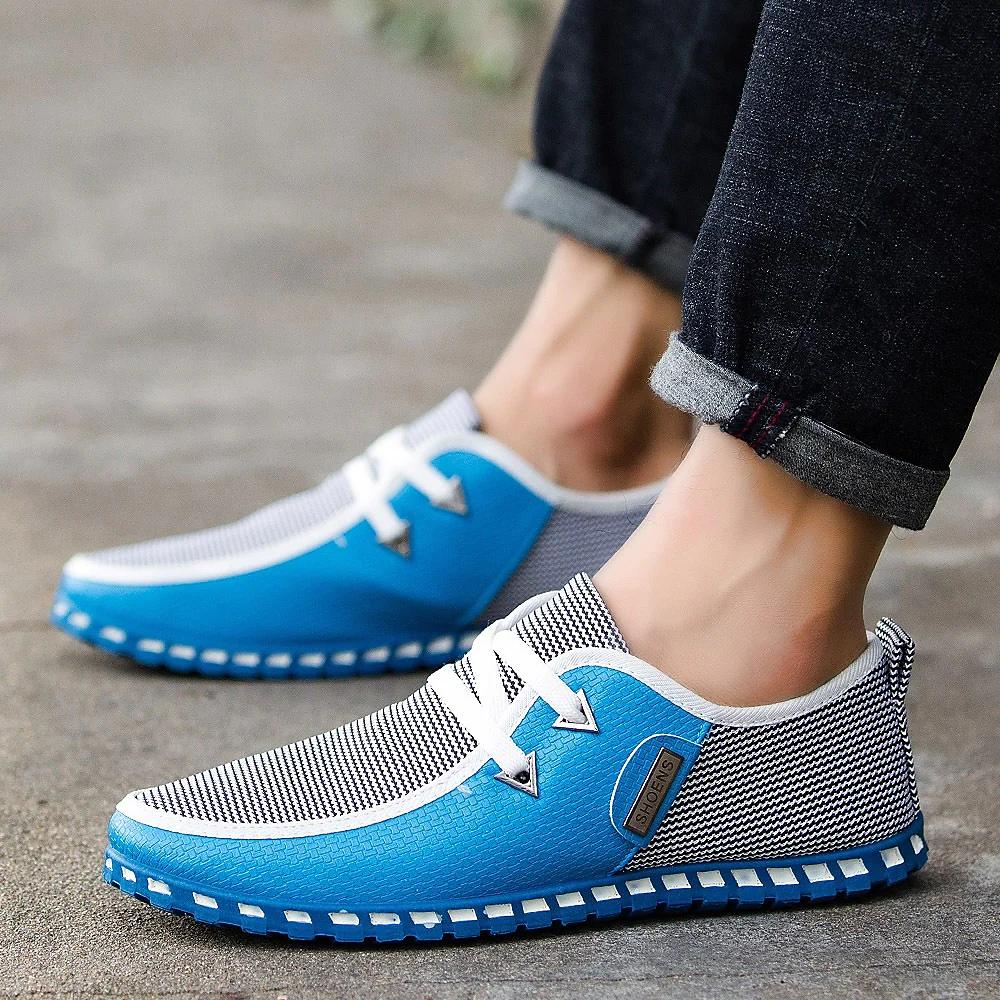 Men's  Color Block Driving Loafers